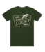ROOKERY ROOKERY - UNLUCKY 2 T-SHIRT (VERT FORÊT)