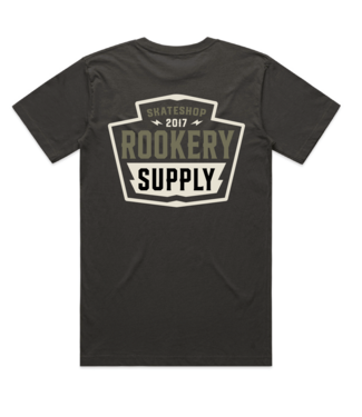 ROOKERY ROOKERY - SHIELD T-SHIRT (CHARBON)