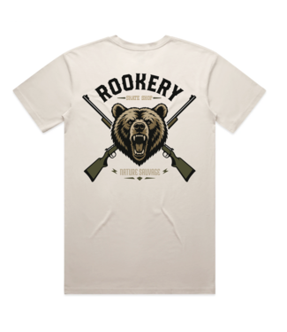ROOKERY ROOKERY - BEAR T-SHIRT (BONE)