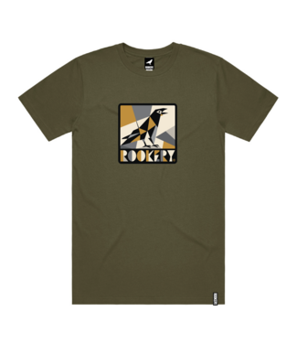 ROOKERY ROOKERY - PICASSO T-SHIRT (VERT ARMÉE)