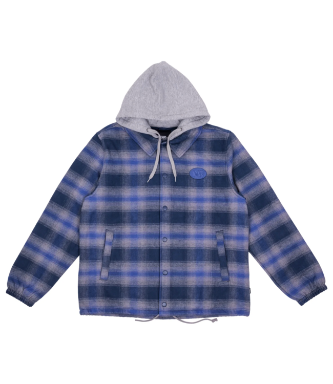 VANS VANS - TORREY COACHES FLANNEL JACKET (DRESS BLUE)
