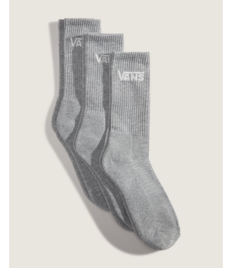 VANS VANS - CLASSIC CREW SOCK 3 PACK (HEATHER GREY)