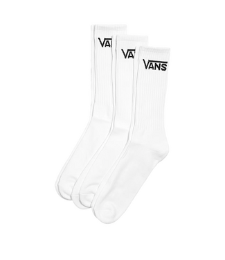 VANS VANS - CLASSIC CREW SOCK 3 PACK (WHITE)