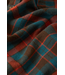 BRIXTON BRIXTON - BOWERY FLANNEL (WALNUT BROWN/ ULTRA MARINE)