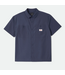 BRIXTON BRIXTON - TRADEMARK S/S WOVEN (WASHED NAVY)