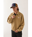 BRIXTON BRIXTON - TRADEMARK LW GARAGE ZIP JACKET (BRITISH KHAKI)