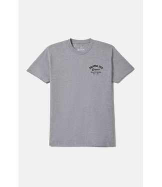 BRIXTON BRIXTON - STRATON TEE (HEATHER GREY)