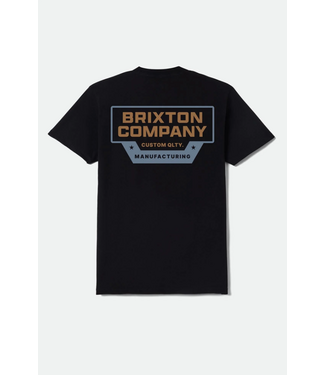 BRIXTON BRIXTON - REEVES TEE (BLACK)