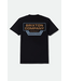 BRIXTON BRIXTON - REEVES TEE (BLACK)