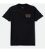 BRIXTON BRIXTON - REEVES TEE (BLACK)