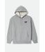 BRIXTON BRIXTON - EWING HOODIE (HEATHER GREY)