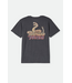 BRIXTON BRIXTON - ROCKTON TEE (BLACK WORN WASH)