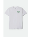 BRIXTON BRIXTON - DYSON TEE (WHITE)