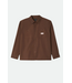BRIXTON BRIXTON - TRADEMARK L/S WOVEN (WALNUT BROWN)