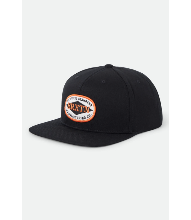 BRIXTON BRIXTON - MEYERS SNAPBACK CAP (BLACK)