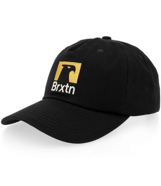 BRIXTON BRIXTON - HOLMAN SNAPBACK CAP (BLACK)