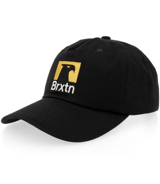 BRIXTON BRIXTON - HOLMAN SNAPBACK CAP (BLACK)