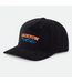 BRIXTON BRIXTON - CLIFTON SNAPBACK CAP (BLACK)