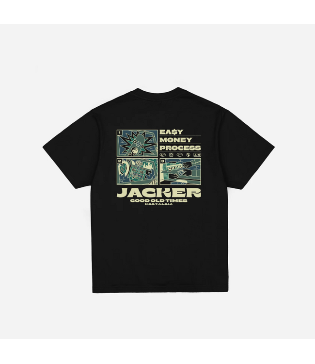 JACKER JACKER - EASY MONEY TEE (BLACK)