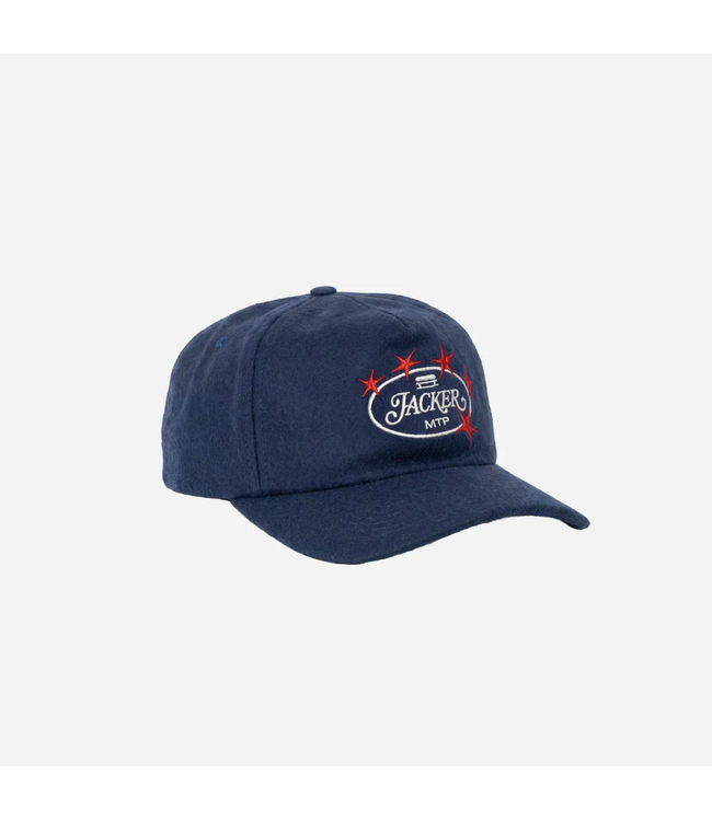 JACKER JACKER - ZAZEL SNAPBACK CAP (NAVY)