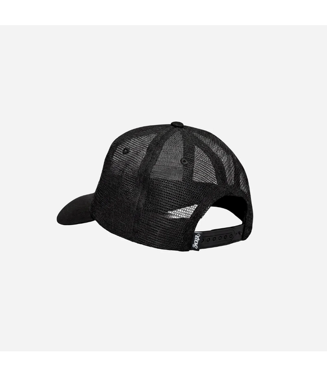 JACKER JACKER - LAST NIGHT 5 PANEL SNAPBACK (BLACK)