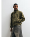 VANS VANS - SHEPARD HALF-ZIP POLAR FLEECE (MOSSY OLIVE)