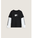 VANS VANS - TILTED TWOFER KID L/S TEE (BLACK)
