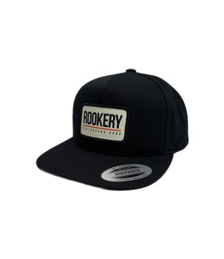ROOKERY ROOKERY - CORPO RECTANGLE 2 SNAPBACK CAP (NOIR)