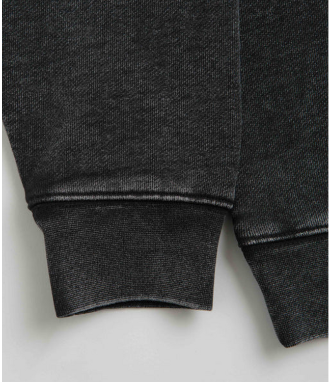 DIME DIME - CLASSIC FRENCH TERRY CREWNECK (FADED BLACK)