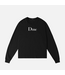 DIME DIME - CLASSIC BIG LOGO LS T-SHIRT (PIRATE BLACK)