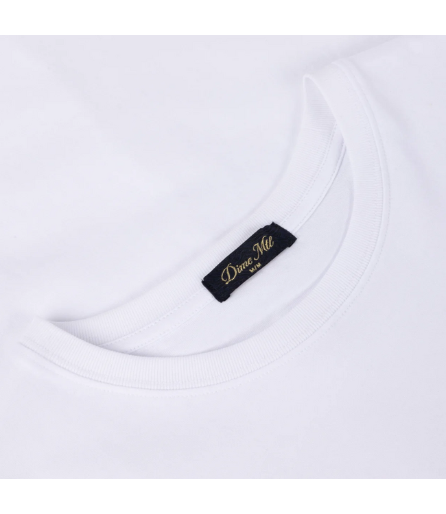 DIME DIME - CLASSIC BIG LOGO LS T-SHIRT (WHITE)