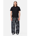 DIME DIME - BAGGY DENIM PANTS (BLACK WHITE PAINT)