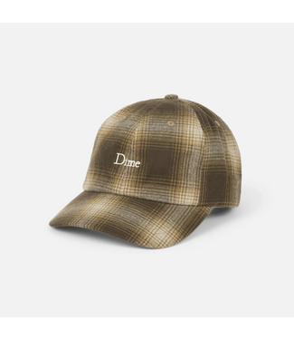DIME DIME - FLANNEL LOW PRO CAP (BROWN)