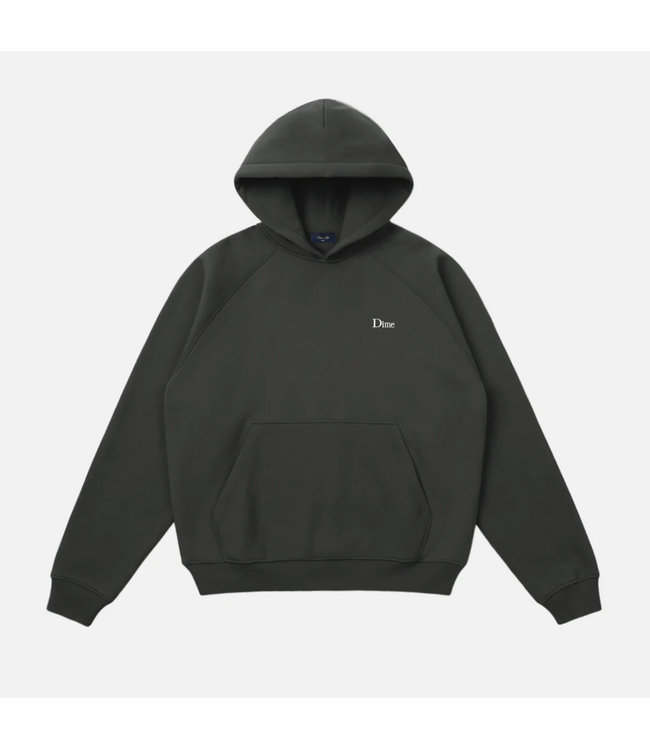 DIME DIME - CLASSIC LOGO HOODIE (PIRATE BLACK)