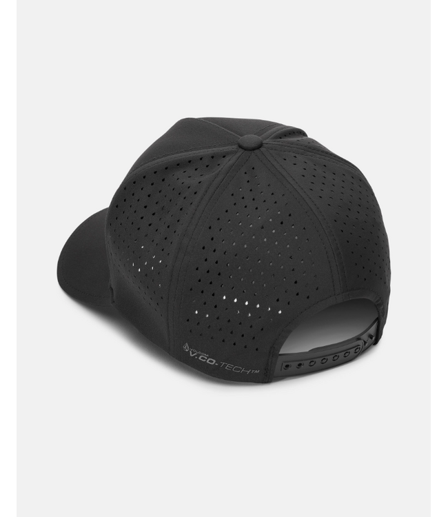 VOLCOM VOLCOM - WRECKER WORKWEAR VENT SNAPBACK CAP (BLACK)