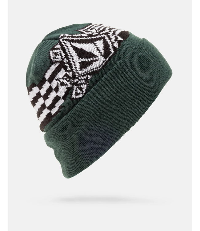 VOLCOM VOLCOM - OPPOSITION CUFF BEANIE (PINE GREEN)