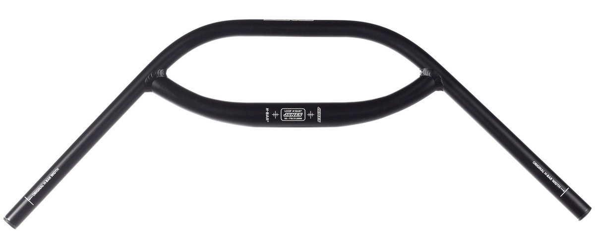 JONES H-BAR SG LOOP ALUMINUM BLACK HANDLEBAR