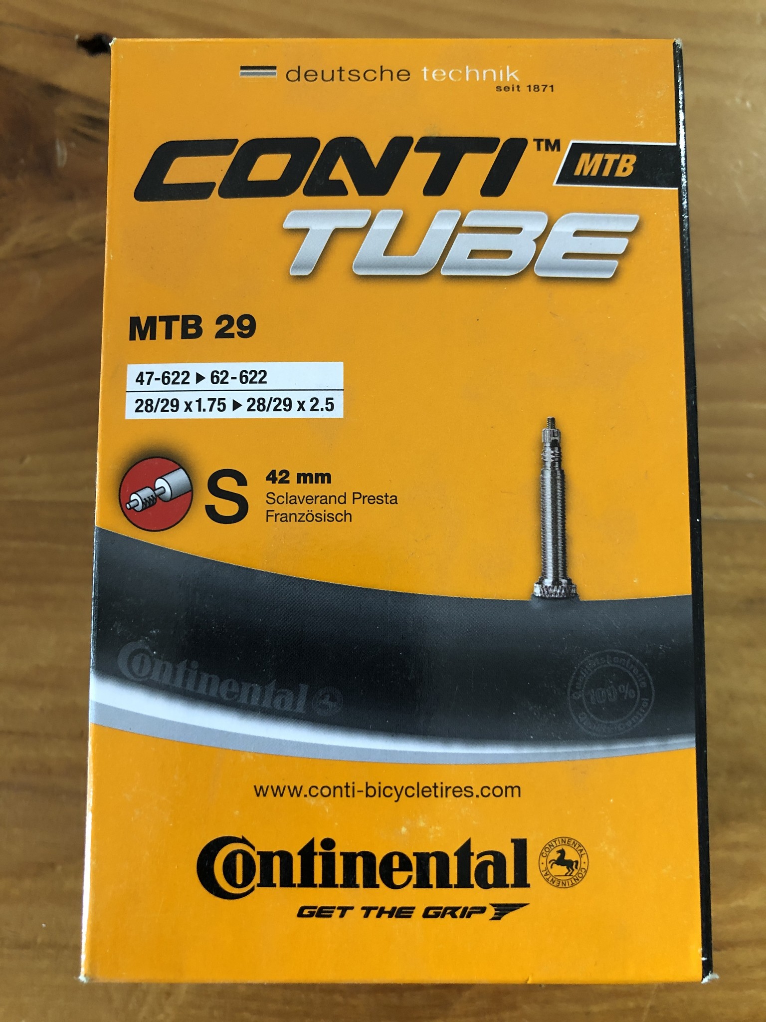 Continental CONTINENTAL PRESTA ASSORTED SIZES INNER TUBES