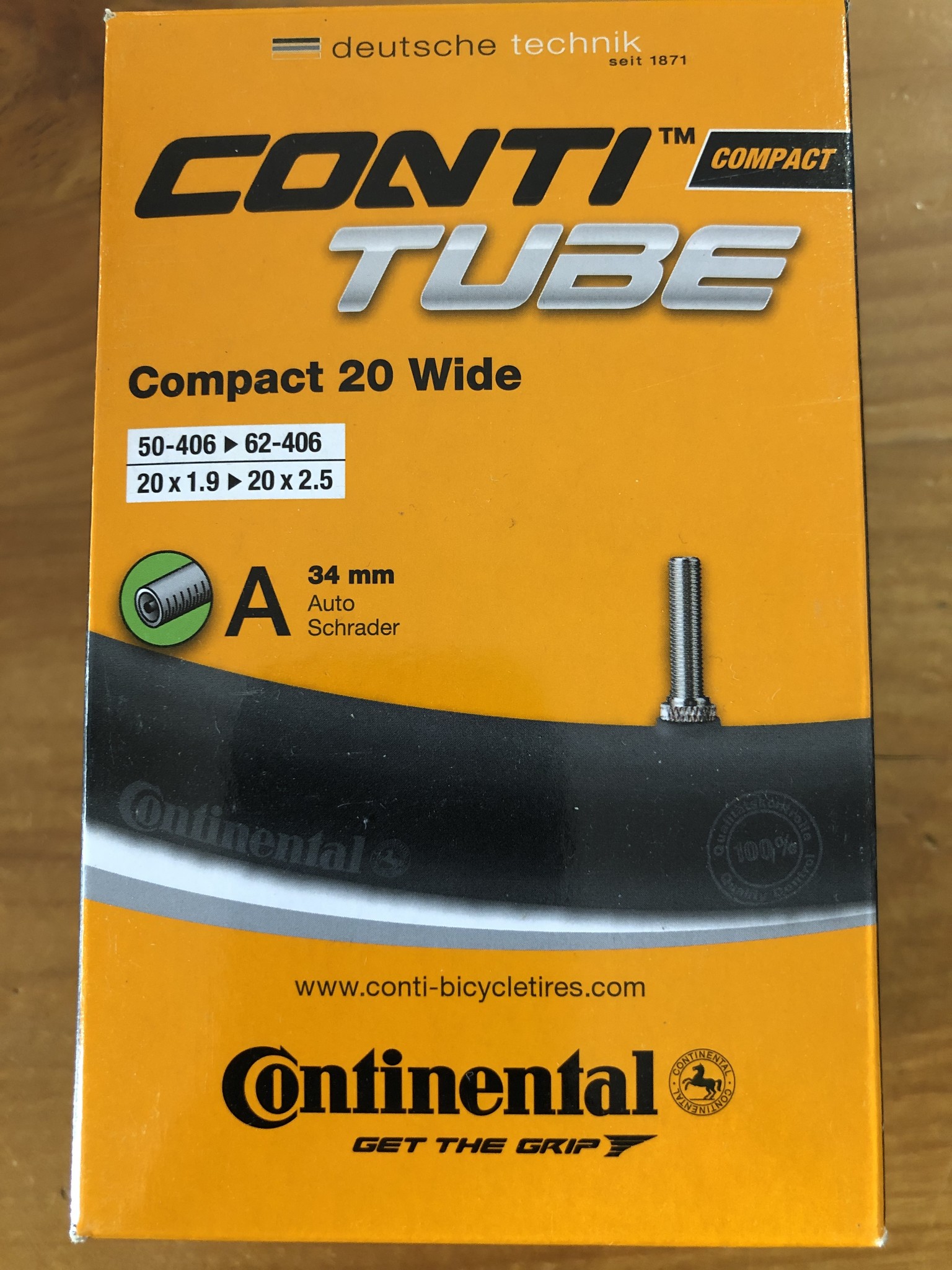 Continental CONTINENTAL SCHRADER ASSORTED SIZES INNER TUBES
