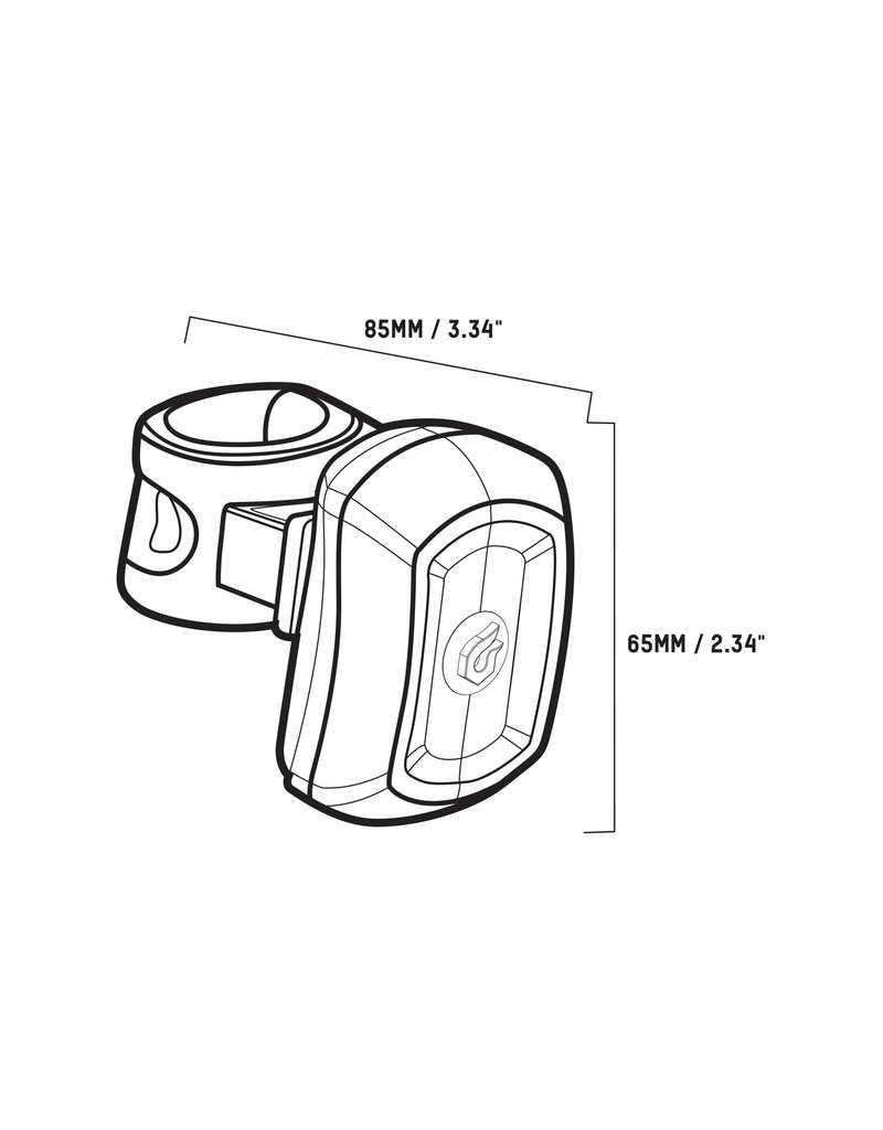 Blackburn BLACKBURN 2'FER LOCAL FRONT OR REAR LIGHT