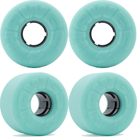 HAWGS LIL EZ'S STONE-GROUND LONGBOARD WHEELS