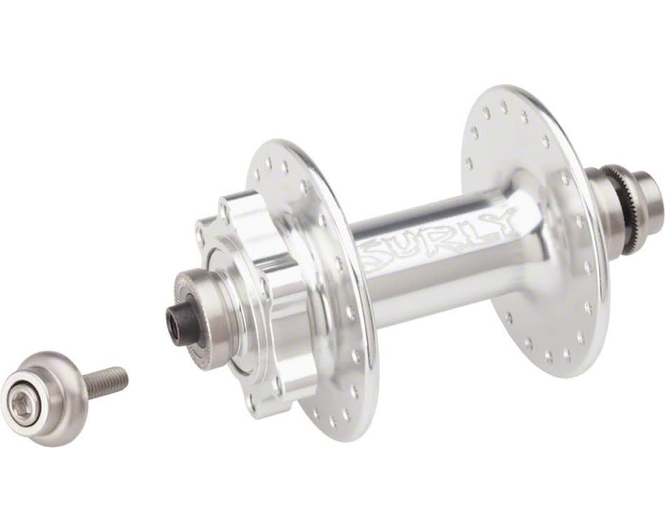 Surly SURLY ULTRA NEW HUB DISC 100MM 32H SILVER FRONT BIKE HUB