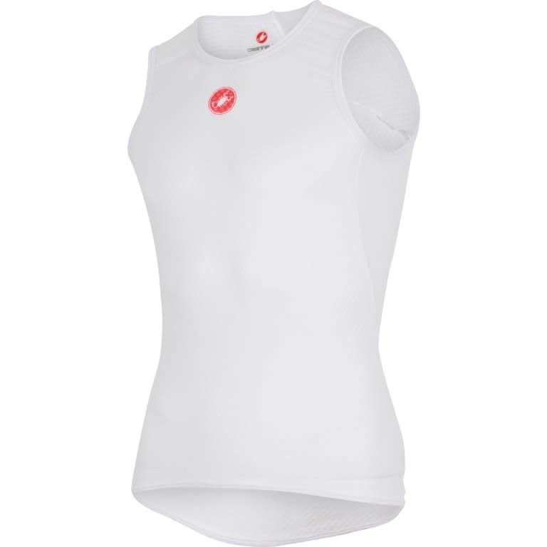 Castelli CASTELLI PRO ISSUE 2 MEN'S WHITE SLEEVELESS BASE LAYER