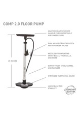 PLANET BIKE COMP 2.0 WHITE FLOOR PUMP