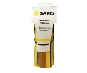 Saris Trainer Tire Yellow Black 700 X 25C Ideal Bike Inc