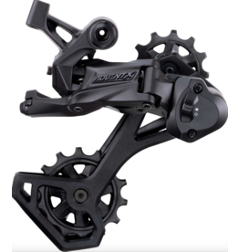 microSHIFT ADVENT X Rear Derailleur - 10-Speed, Medium Cage, Black, With Clutch