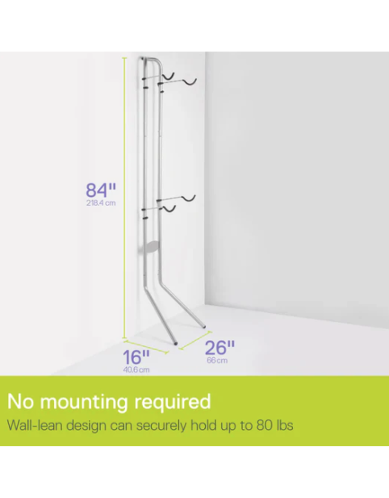 DELTA STORAGE  2-BIKE RACK GRAVITY STAND