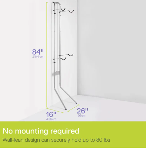 DELTA STORAGE  2-BIKE RACK GRAVITY STAND