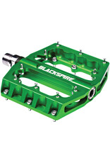 BLACKSPIRE SUB 420 MTB FLATS GREEN PEDALS