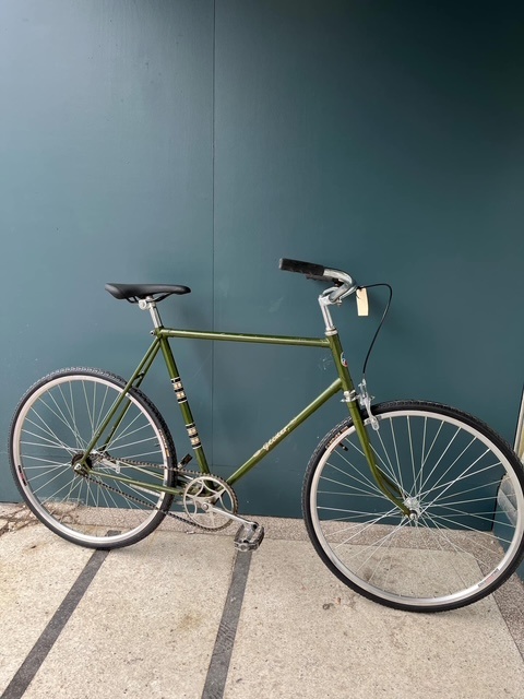 Refurbished Bike Glider Coaster Brake Green 22"